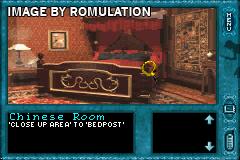 Nancy Drew - Message in a Haunted Mansion for GBA screenshot