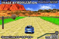 Advance Rally for GBA screenshot