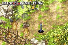 Jurassic Park III - Dino Attack for GBA screenshot