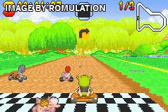 Shrek - Swamp Kart Speedway for GBA screenshot