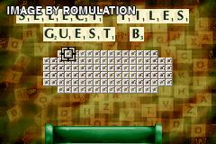 Scrabble for GBA screenshot