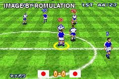 Formation Soccer 2002 for GBA screenshot