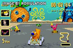 Nicktoons Racing for GBA screenshot