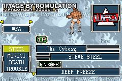 Fire Pro Wrestling 2 for GBA screenshot