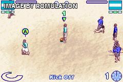 Pro Beach Soccer for GBA screenshot