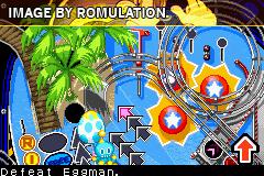 Sonic Pinball Party for GBA screenshot