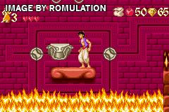 Aladdin for GBA screenshot