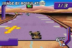 Hot Wheels - World Race for GBA screenshot