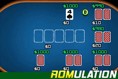 Texas Hold 'em Poker for GBA screenshot