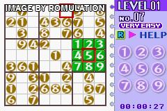 Dr. Sudoku for GBA screenshot