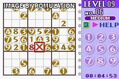 Dr. Sudoku for GBA screenshot