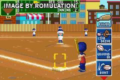 Backyard Sports - Baseball 2007 for GBA screenshot