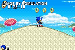 2 Games in 1 - Sonic Advance + ChuChu Rocket! for GBA screenshot