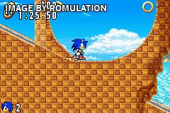 2 Games in 1 - Sonic Advance + ChuChu Rocket! for GBA screenshot