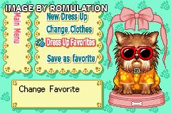 Dogz - Fashion for GBA screenshot