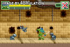 TMNT - Teenage Mutant Ninja Turtles for GBA screenshot