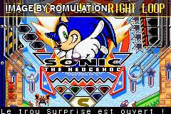 2 Games in 1 - Sonic Pinball Party + Columns Crown for GBA screenshot