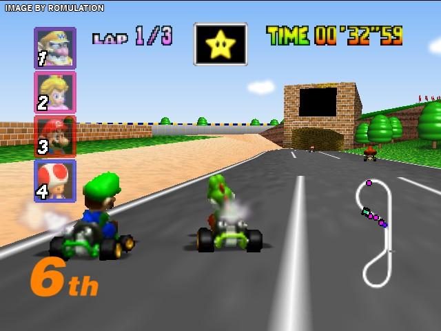 Mario Kart 64 (V1.0) ROM - N64 Download - Emulator Games