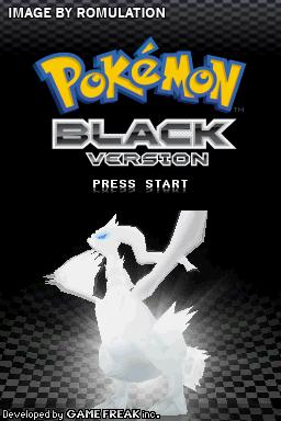 Pokemon Black 2 Rom Nintendo DS (NDS) Download