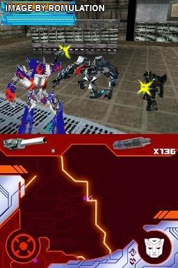 Transformers - Dark of the Moon - Autobots for NDS screenshot