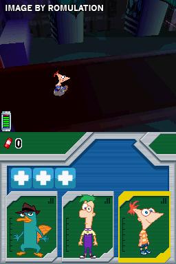 Phineas and Ferb - Across the Second Dimension for NDS screenshot