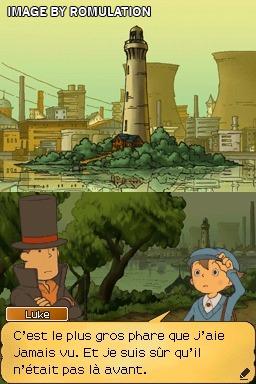 Professeur Layton et l'Appel du Spectre for NDS screenshot