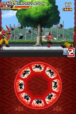 Power Rangers - Samurai for NDS screenshot