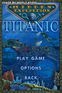 Hidden Expedition - Titanic for NDS screenshot