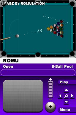 World Cup of Pool for NDS screenshot