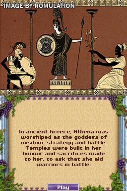 Mahjong Mysteries - Ancient Athena for NDS screenshot