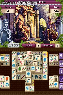 Mahjong Mysteries - Ancient Athena for NDS screenshot