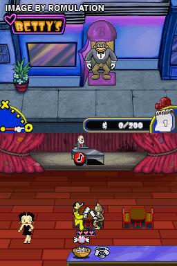 Betty Boop's Double Shift  for NDS screenshot