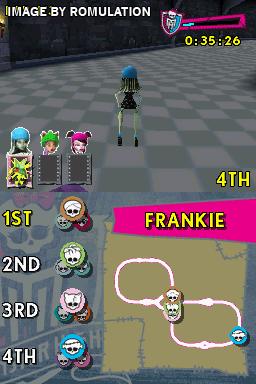 Monster High Skultimate Roller Maze for NDS screenshot