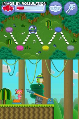 Nickelodeon Team Umizoomi and Doras Fantastic Flight for NDS screenshot