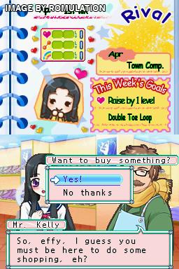 Imagine - Figure Skater  for NDS screenshot