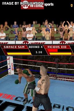 Showtime Championship Boxing  for NDS screenshot