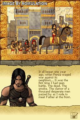 Battles of Prince of Persia  for NDS screenshot