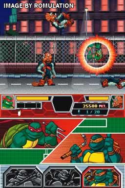 Teenage Mutant Ninja Turtles 3 - Mutant Nightmare  for NDS screenshot