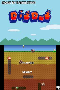 Dig Dug - Digging Strike for NDS screenshot