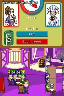 Diner Dash - Sizzle & Serve for NDS screenshot