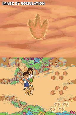 Go, Diego, Go! - Great Dinosaur Rescue  for NDS screenshot