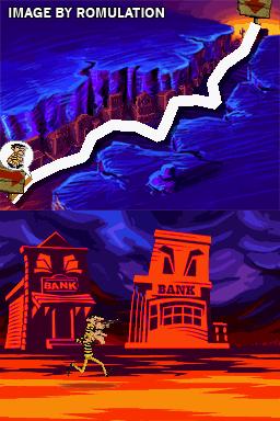 Lucky Luke - The Daltons  for NDS screenshot