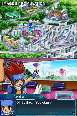 Beyblade - Metal Fusion for NDS screenshot