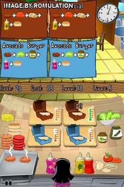 Burger Island  for NDS screenshot