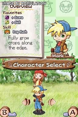 Harvest Moon - Frantic Farming  for NDS screenshot