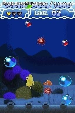 Findet Nemo - Flucht in den Ozean  for NDS screenshot