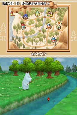 Moomin-dani no Okurimono  for NDS screenshot