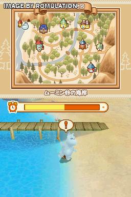 Moomin-dani no Okurimono  for NDS screenshot