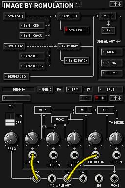 Korg DS-10+ Synthesizer  for NDS screenshot