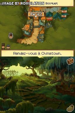 Professeur Layton et le Destin Perdu  for NDS screenshot